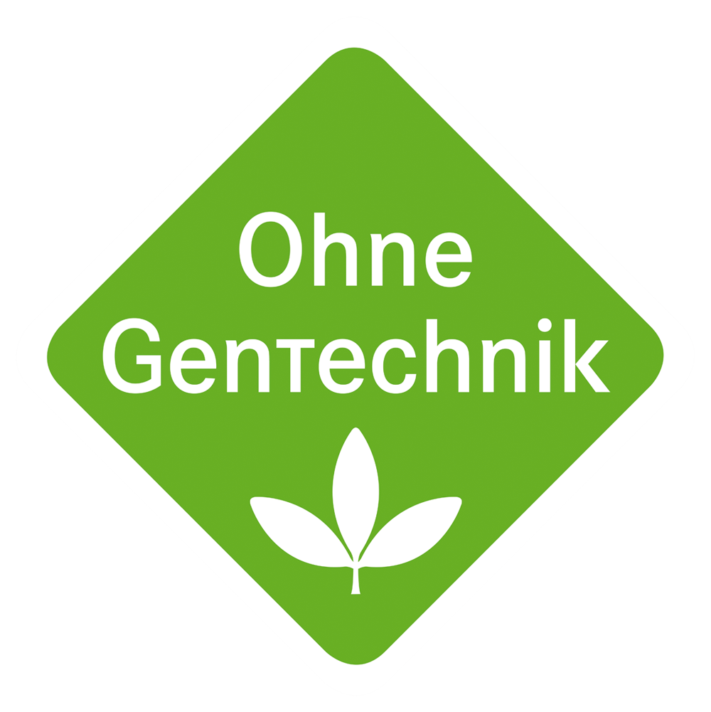 ohne gentechnik siegel fuer farbigen hintergrund